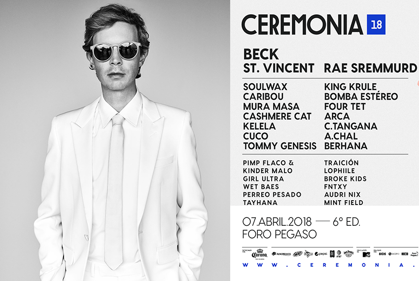 Beck presentará nuevo álbum "Colors" en Ceremonia 18 ...