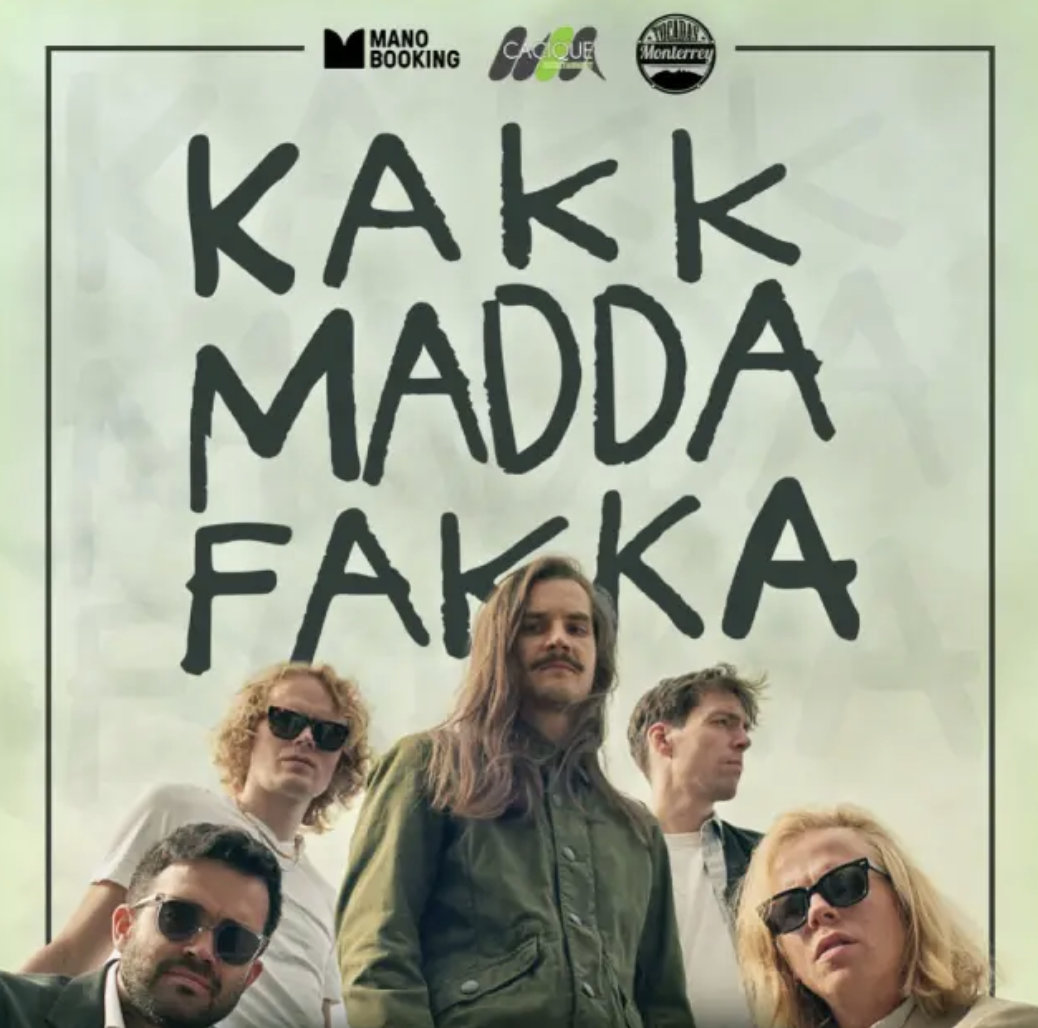 Kakkamaddafakka en concierto en Querétaro