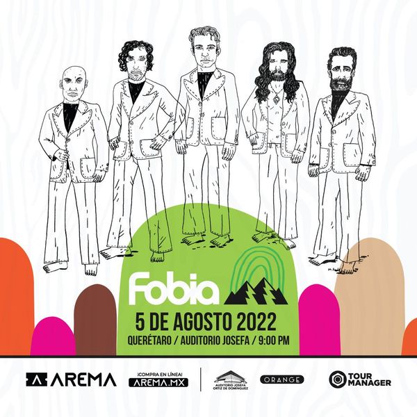 Fobia en concierto en Querétaro