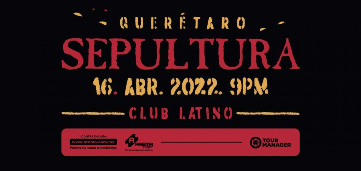 Sepultura ofrecerá concierto en Querétaro