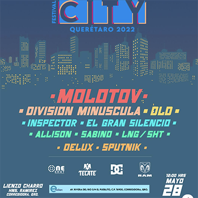 Molotov estrenó el sencillo "No olvidamos". Se presentará en el festival City Querétaro 2022.