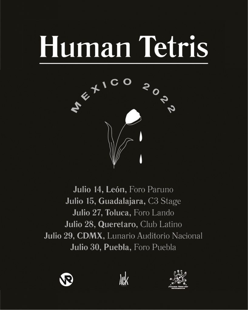 Human Tetris en concierto en Querétaro