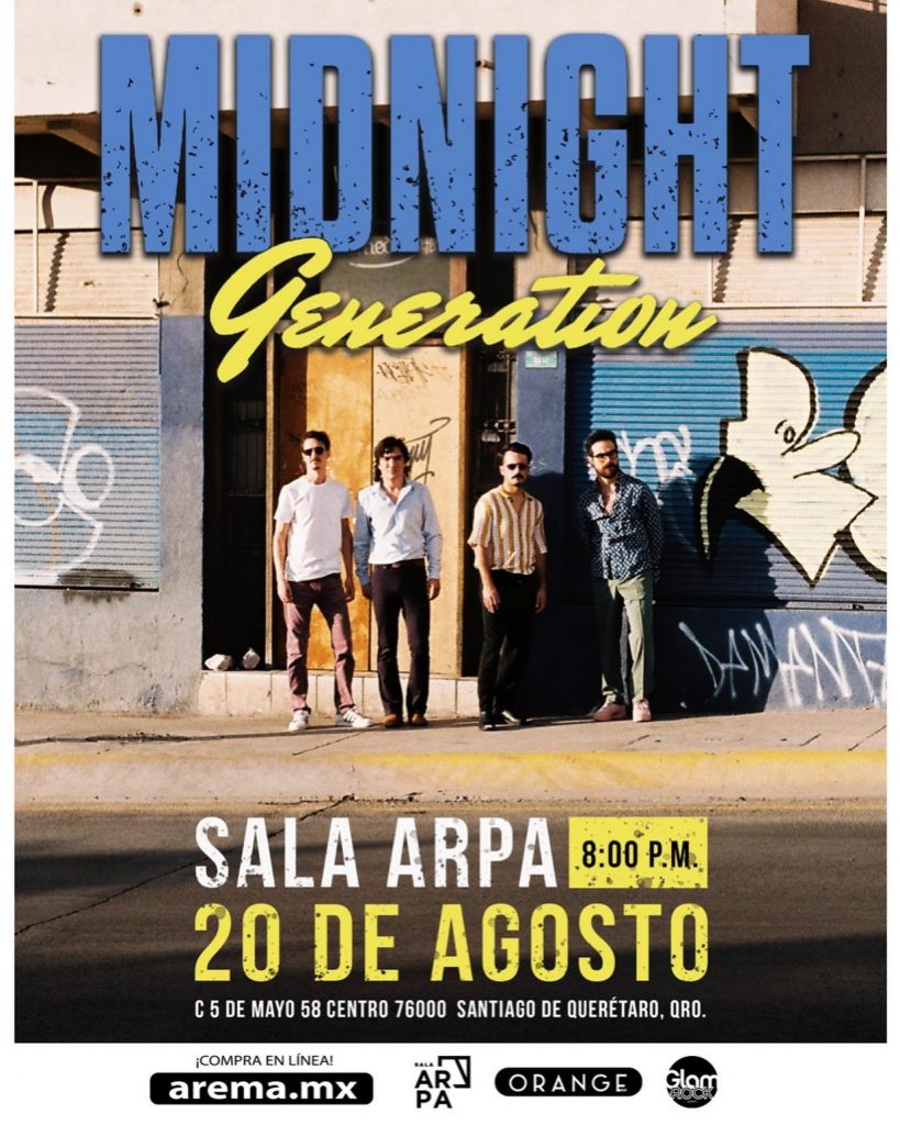Midnight Generation se presentará en Querétaro
